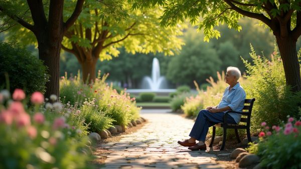 Transformez votre jardin pour favoriser le bien-être des seniors